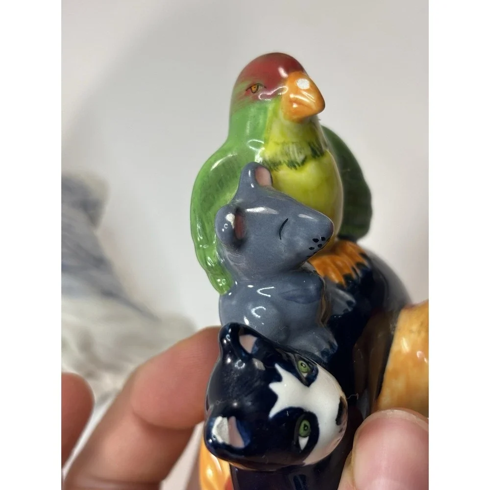 Clay Art Pet Shop Salt And Pepper Shakers